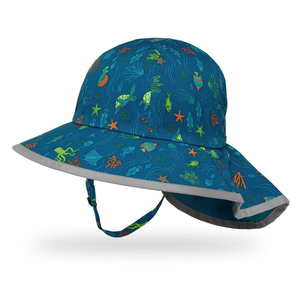 Sunday Afternoon Kids Play Hat UPF50+ | Ocean Life Large (5-12yrs)-1910112167693258752