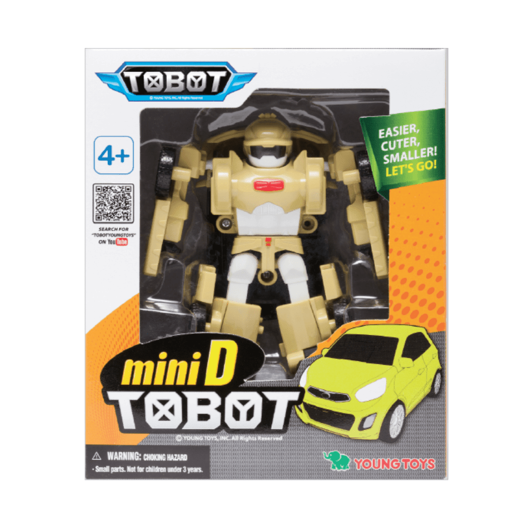 Tobot Youngtoys Mini Transforming robot Car to Robot Mini D-1933335103551967232