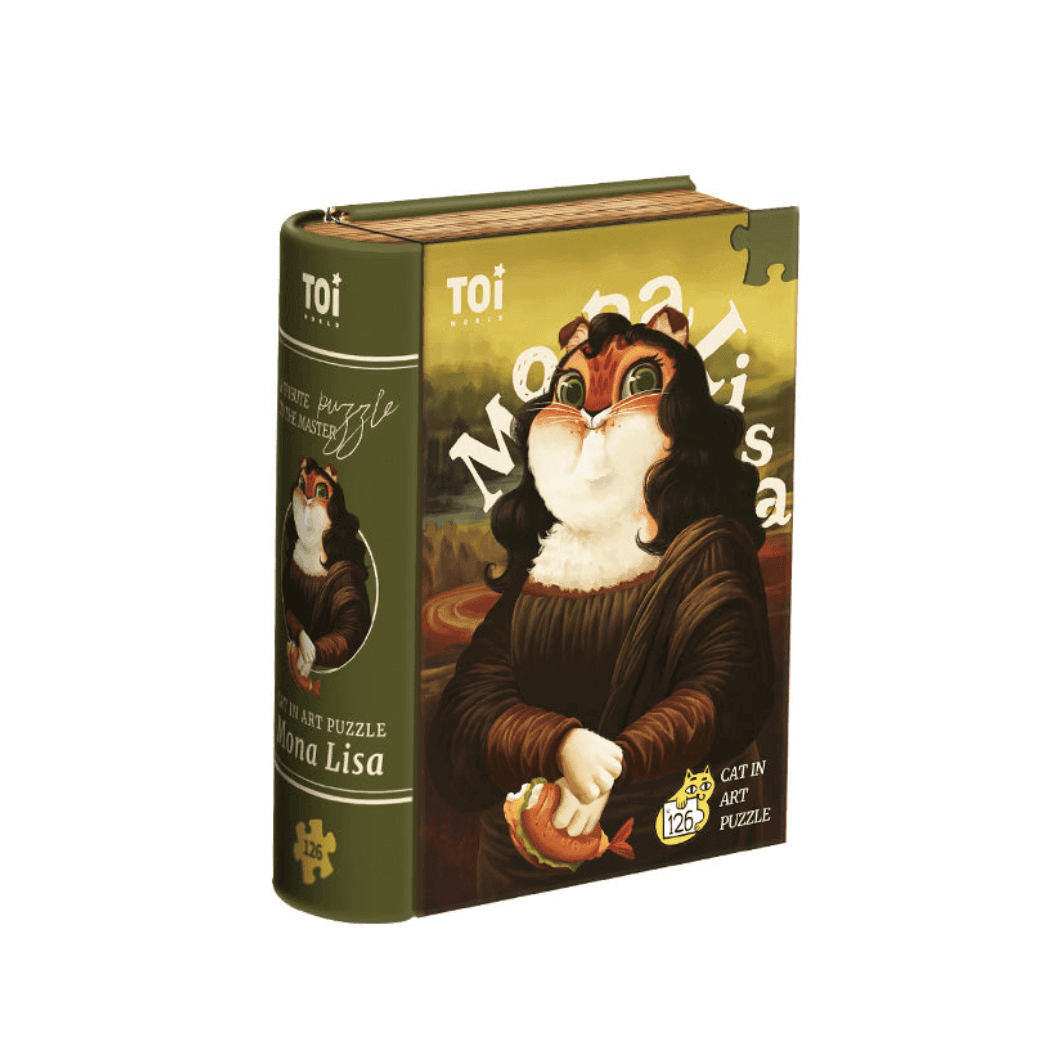 TOI Cat in Art Puzzle - Mona Lisa-1954803098358779904