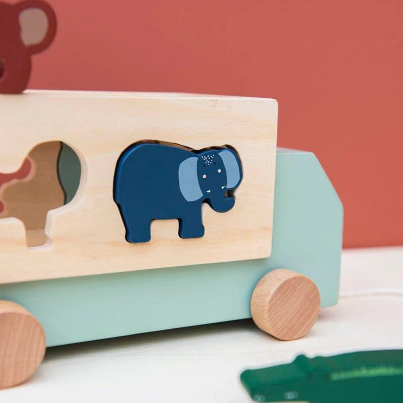 Trixie Wooden Animal Truck-1954803125961494531