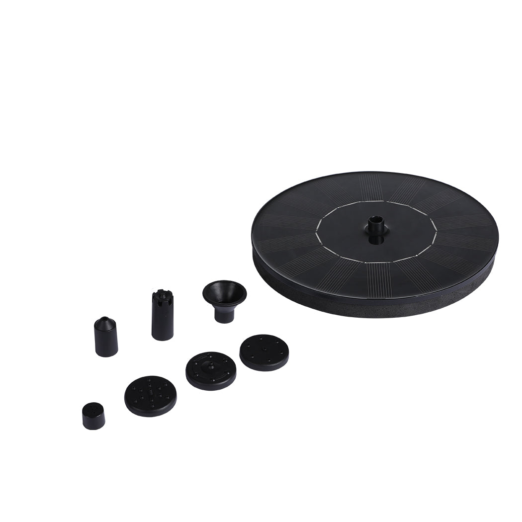 Solar Fountain Powered Water Power Floating-1954802667259826176