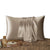 Anyhouz Pillowcase 50x75cm Coffee Natural Mulberry Silk For Comfortable And Relaxing Home Bed
