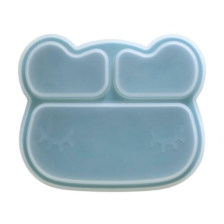 We Might Be Tiny Bear Stickie Plate- Blue Dusk Lid-1954803138913505284