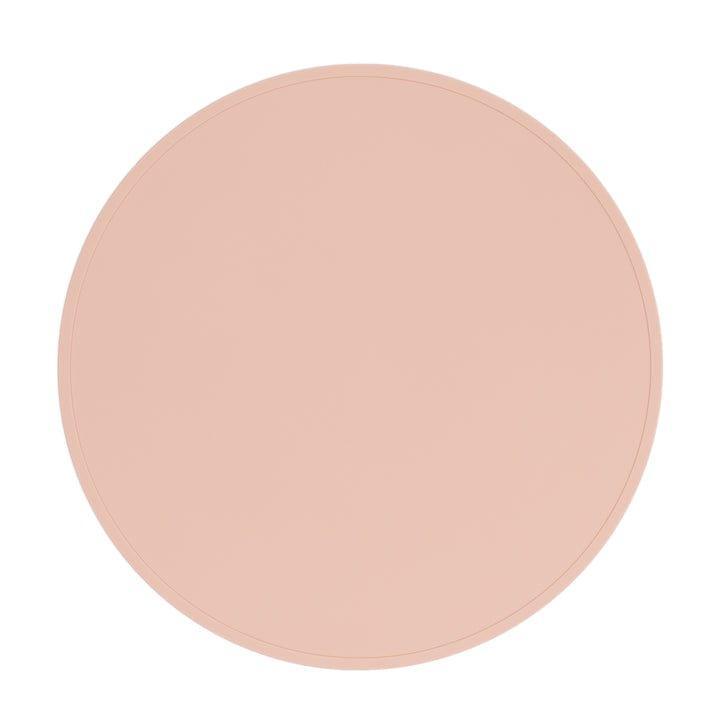 We Might Be Tiny Round Placie? Silicone Placemat Blush-1954803140129853440