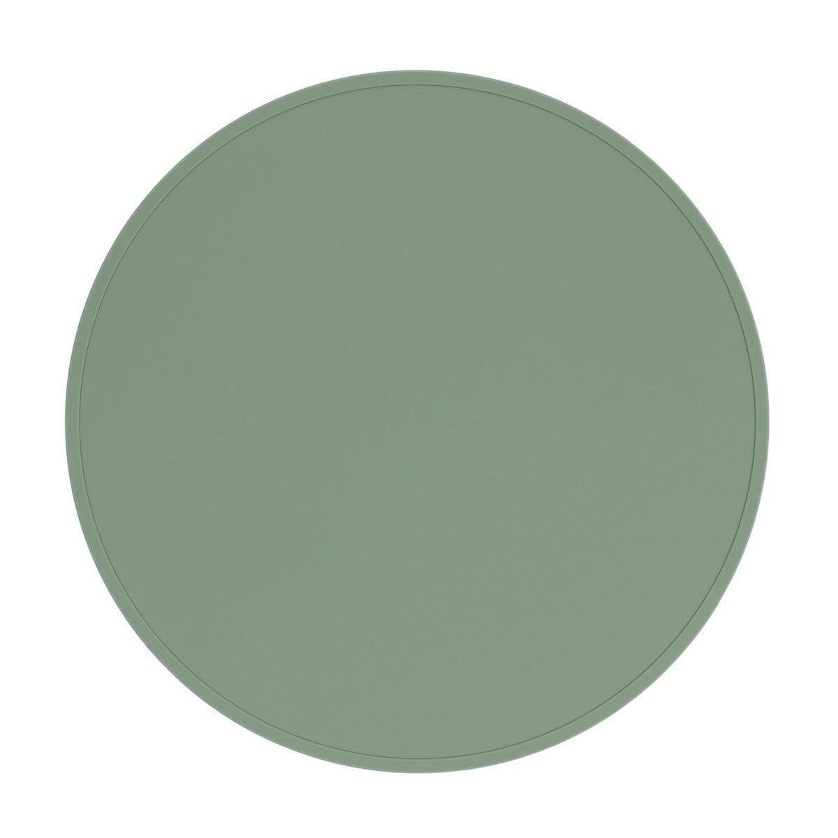 We Might Be Tiny Round Placie? Silicone Placemat Blush-1954803140129853442