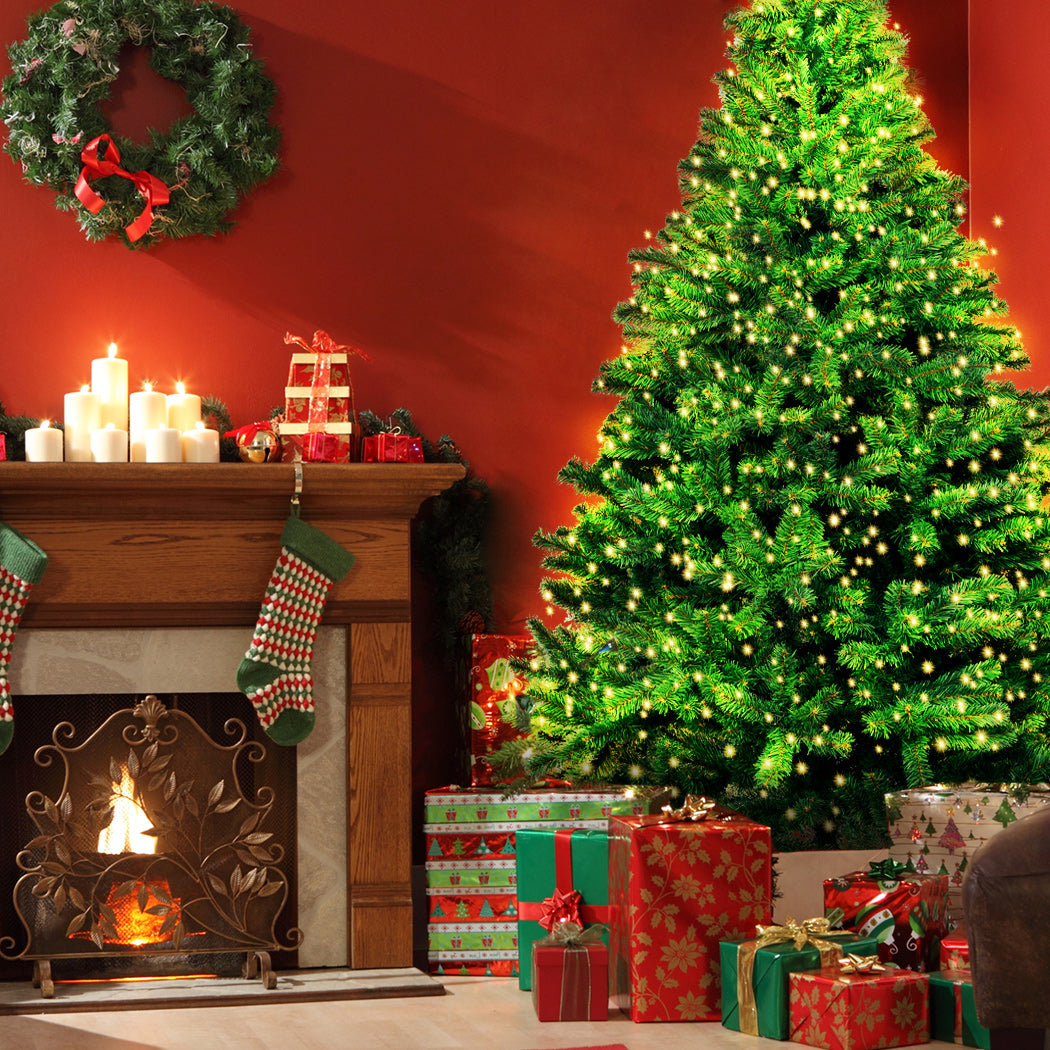 SANTACO Christmas Tree 2.4M 8Ft LED 2.4 Meter-1910112328947470343