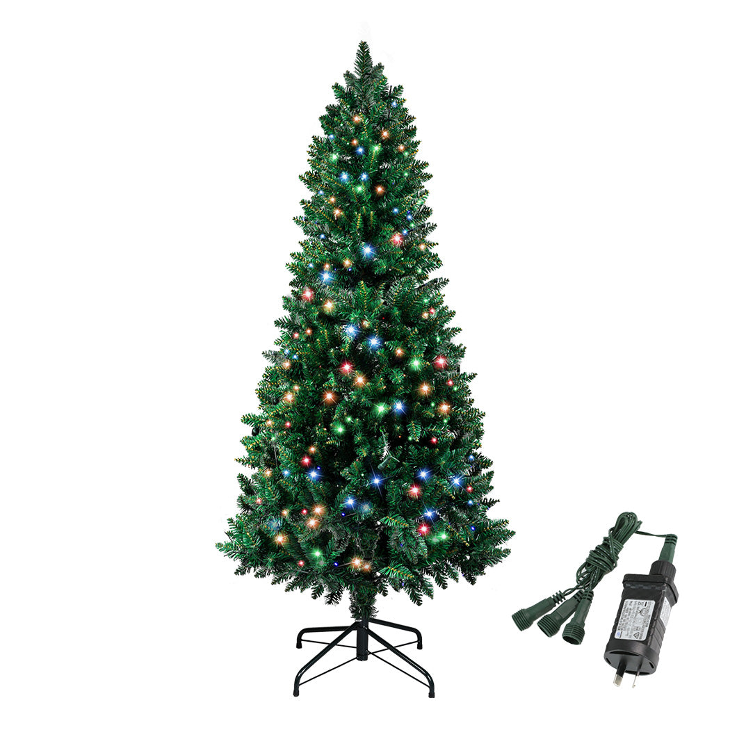 SANTACO Prelit Slim Pencil Christmas Tree 2.4M-1954802397494775808