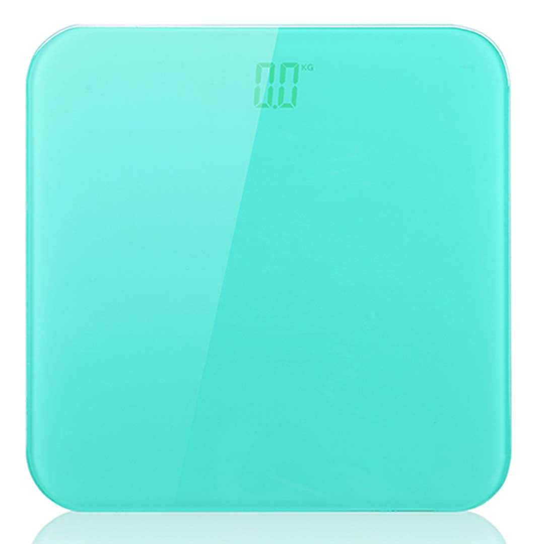 Soga 180kg Digital Fitness Weight Bathroom Gym Body Glass Lcd Electronic Scales Blue