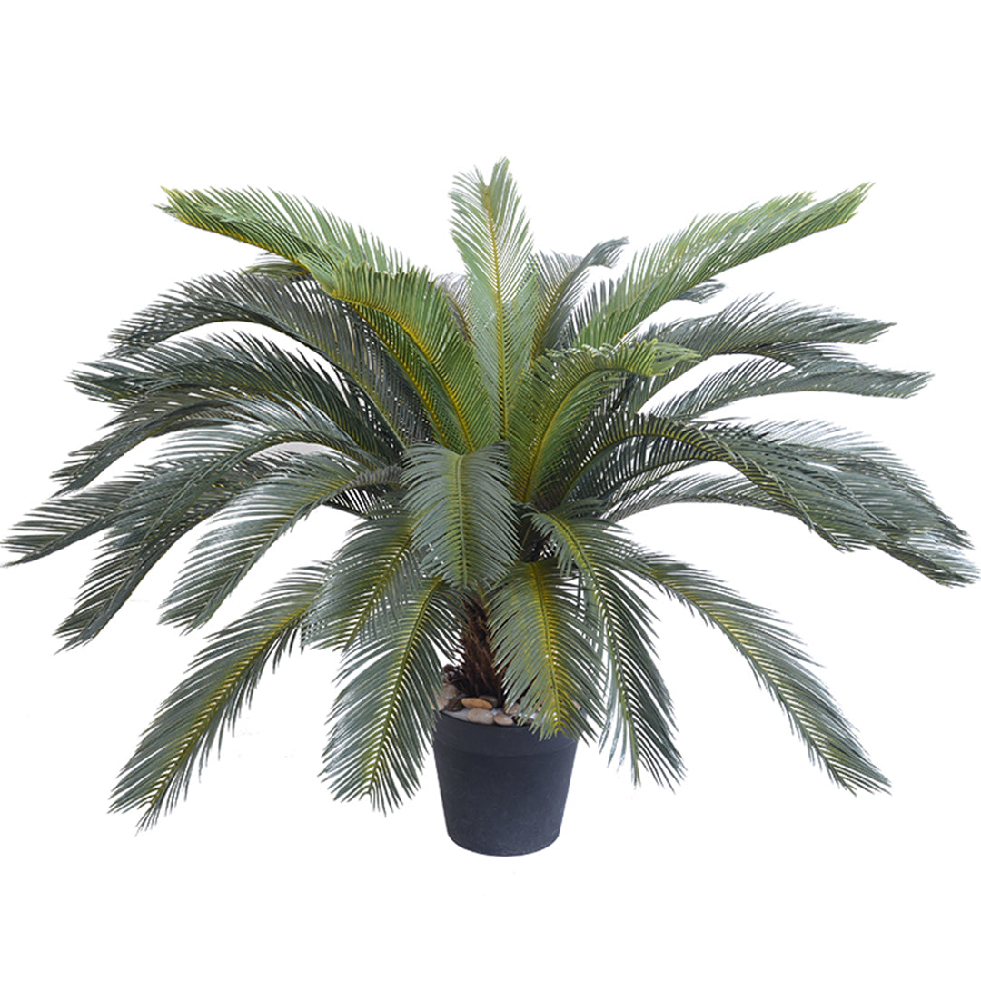 Soga 125cm Artificial Indoor Cycas Revoluta Cycad Sago Palm Fake Decoration Tree Pot Plant