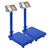 Soga 2 X 300kg Electronic Digital Platform Scale Computing Shop Postal Weight Blue