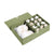 Green Flip Top Underwear Storage Box Foldable Wardrobe Partition Drawer Home Organiser