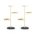 Soga 2 X 3 Tier Gold Round Plant Stand Flowerpot Tray Display Living Room Balcony Metal Decorative Shelf