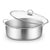 Stainless Steel 30cm Casserole With Lid Induction Cookware