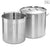 Soga 71 L 18/10 Stainless Steel Stockpot With Perforated Stock Pot Basket Pasta Strainer