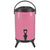 Soga 10 L Stainless Steel Insulated Milk Tea Barrel Hot And Cold Beverage Dispenser Container With Faucet Pink