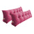 Soga 2 X 180cm Pink Triangular Wedge Bed Pillow Headboard Backrest Bedside Tatami Cushion Home Decor