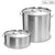 Soga 14 L Wide Stock Pot And 50 L Tall Top Grade Thick Stainless Steel Stockpot 18/10