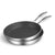 Soga Stainless Steel Fry Pan 22cm 30cm Frying Pan Skillet Induction Non Stick Interior Fry Pan