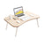 Beige Portable Bed Table Adjustable Foldable Bed Sofa Study Table Laptop Mini Desk Breakfast Tray Home Decor