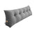 Soga 180cm Silver Triangular Wedge Bed Pillow Headboard Backrest Bedside Tatami Cushion Home Decor