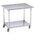 100cm Commercial Catering Kitchen Stainless Steel Prep Work Bench Table with Wheels