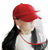 Outdoor Protection Hat Anti Fog Pollution Dust Protective Cap Full Face Hd Shield Cover Kids Red