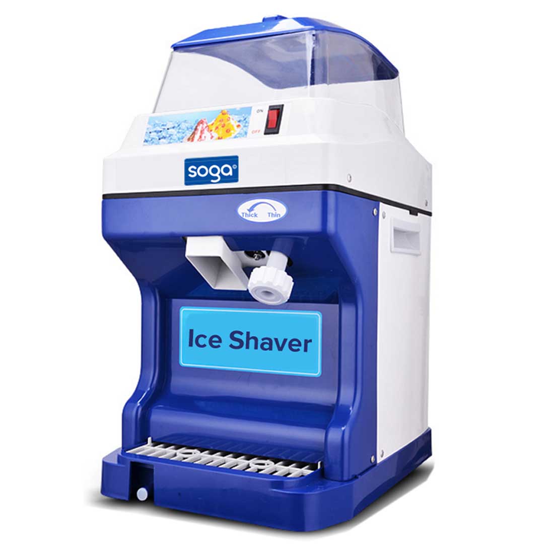 Soga Commercial Ice Shaver Ice Crusher Slicer Smoothie Maker Machine 180 Kg/H