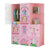 10 Cubes Pink Castle Print Portable Wardrobe Divide-Grid Modular Storage Organiser Foldable Closet