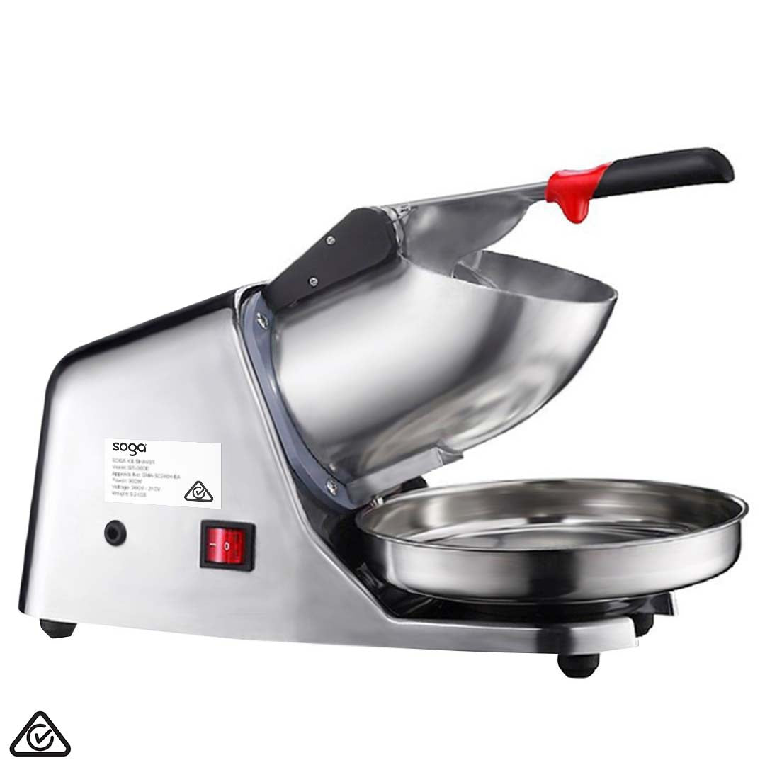 Soga Ice Shaver 300 W Electric Ice Crusher Snow Cone Maker Shaved Machine