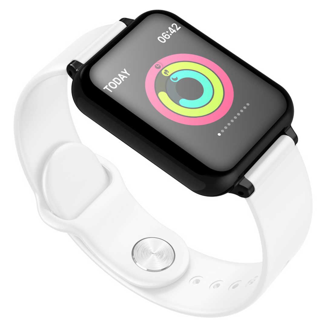 Soga Waterproof Fitness Smart Wrist Watch Heart Rate Monitor Tracker White