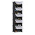 10 Tier Shoe Rack Organizer Sneaker Footwear Storage Stackable Stand Cabinet Portable Wardrobe with Cover