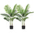 2X 145cm Green Artificial Indoor Swallowtail Sunflower Tree Fake Plant Simulation Decorative