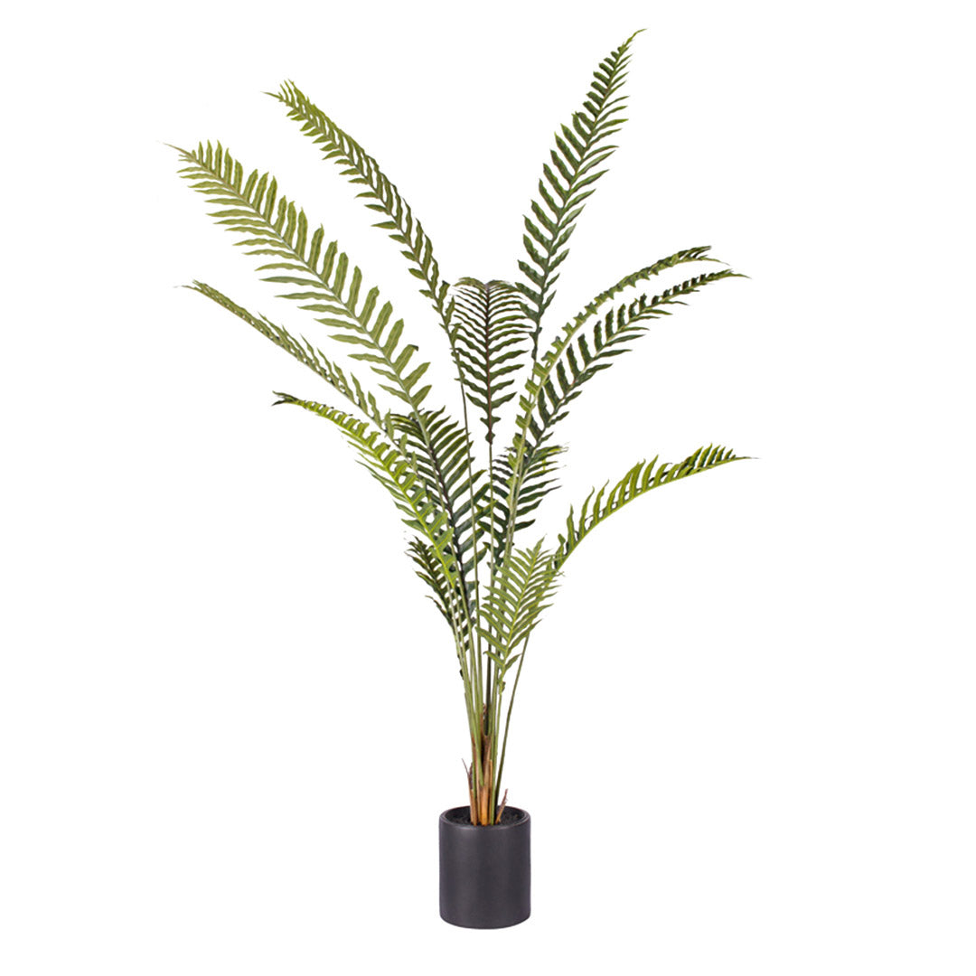 Soga 240cm Artificial Green Rogue Hares Foot Fern Tree Fake Tropical Indoor Plant Home Office Decor