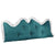 Soga 120cm Blue Green Princess Bed Pillow Headboard Backrest Bedside Tatami Sofa Cushion With Ruffle Lace Home Decor