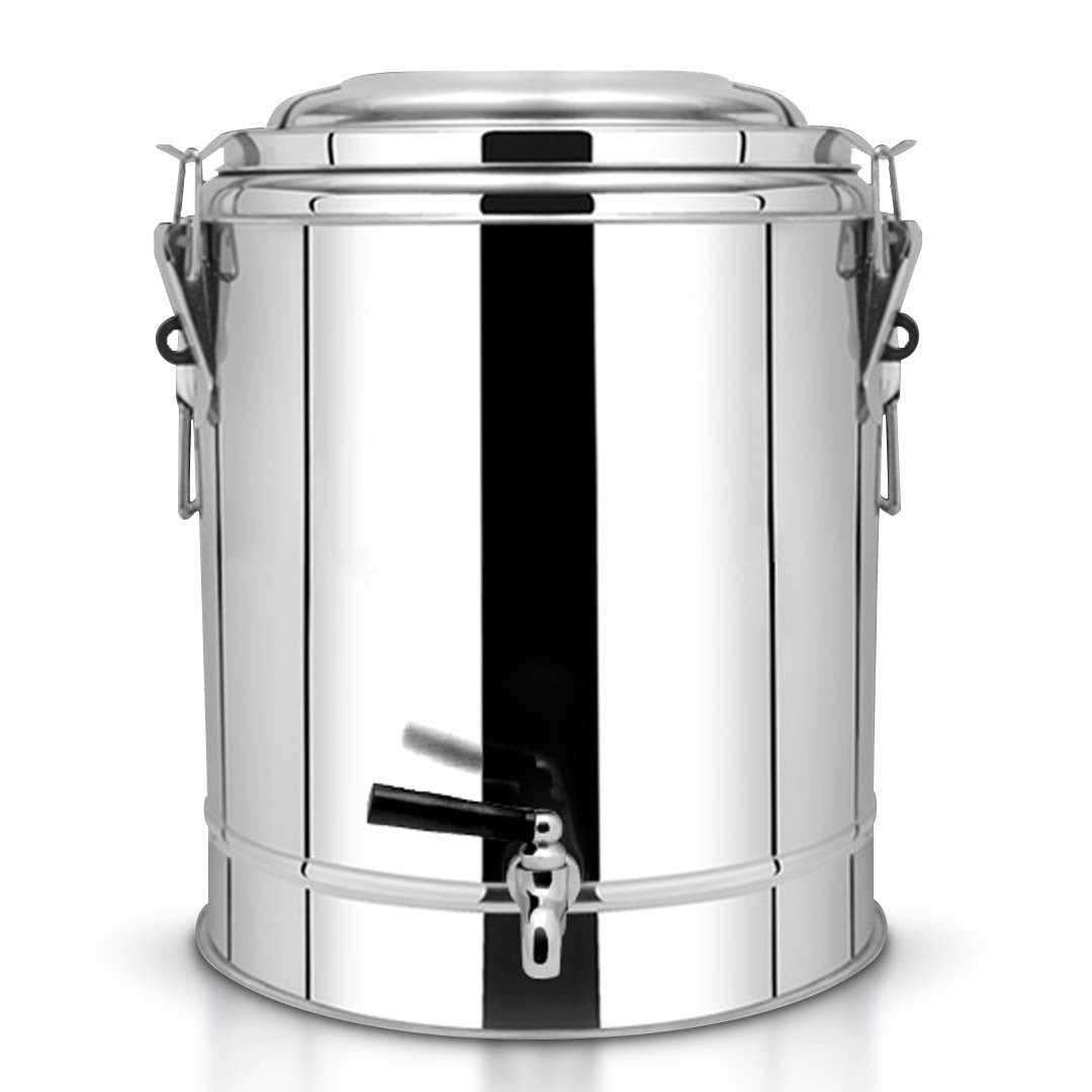 Soga 12 L Stainless Steel Insulated Stock Pot Dispenser Hot & Cold Beverage Container With Tap