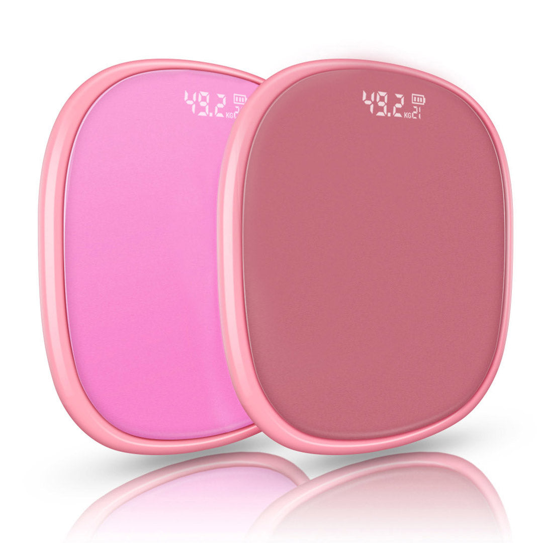Soga 2 X 180kg Digital Lcd Fitness Electronic Bathroom Body Weighing Scale Pink/Old Rose