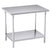 Soga 100*70*85cm Commercial Catering Kitchen Stainless Steel Prep Work Bench