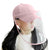 Outdoor Protection Hat Anti Fog Pollution Dust Protective Cap Full Face Hd Shield Cover Kids Pink