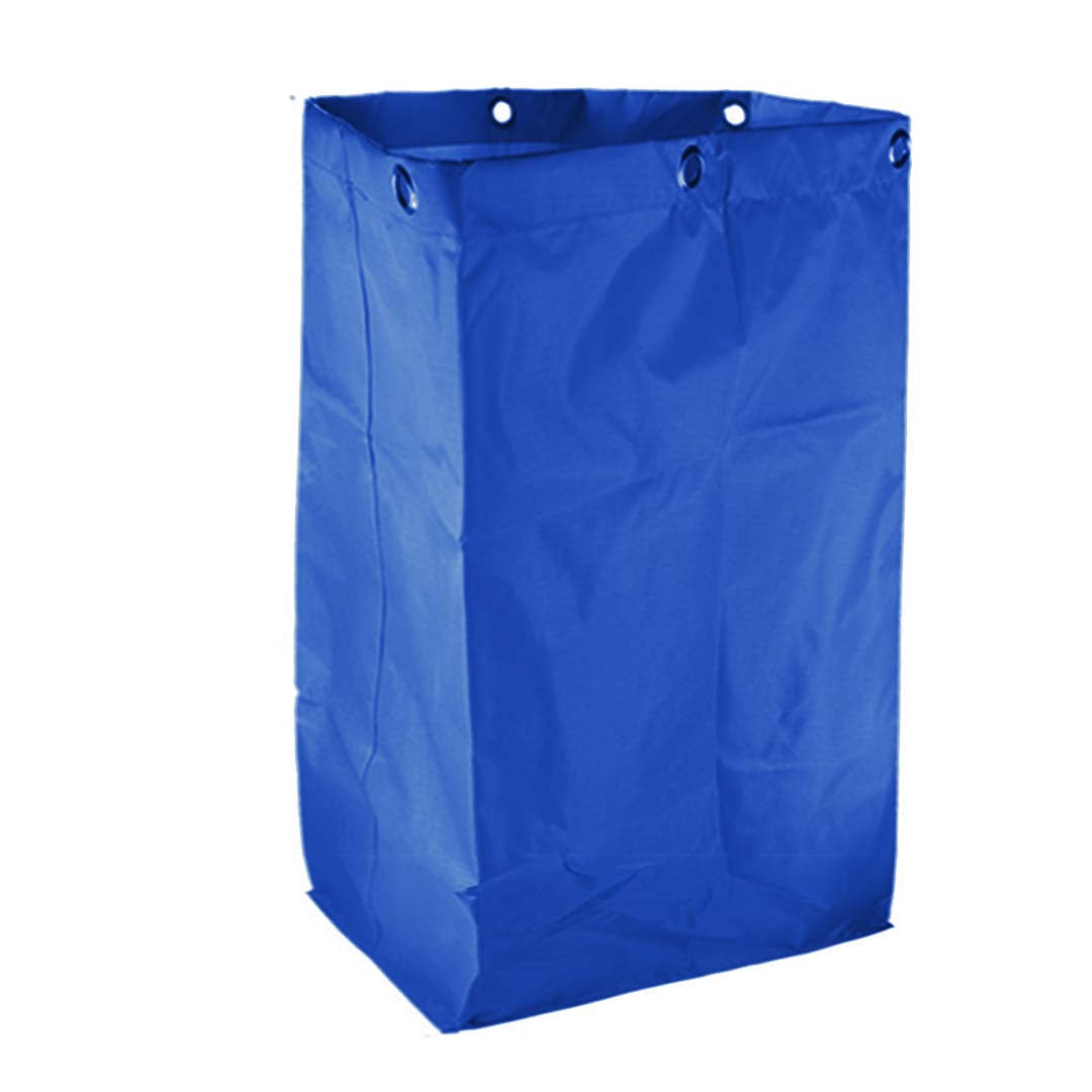 Soga Oxford Waterproof Reusable Janitor Housekeeping Cart Replacement Bag Blue