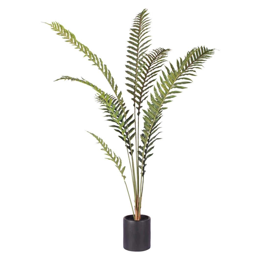 Soga 210cm Artificial Green Rogue Hares Foot Fern Tree Fake Tropical Indoor Plant Home Office Decor