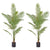 Soga 2 X 210cm Green Artificial Indoor Rogue Areca Palm Tree Fake Tropical Plant Home Office Decor