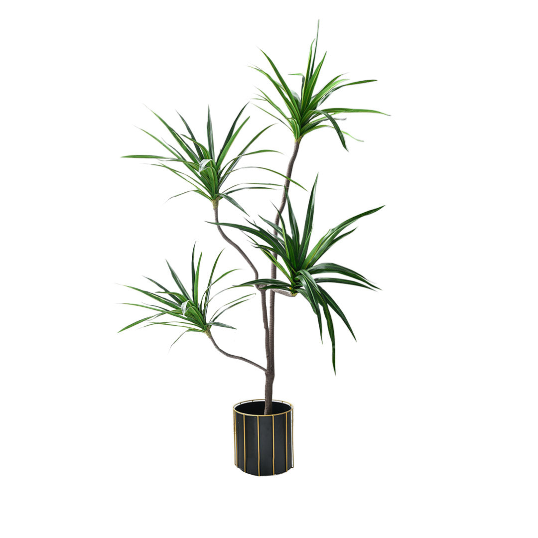 Soga 180cm Green Artificial Indoor Brazlian Iron Tree Fake Plant Decorative 4 Heads