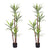 Soga 2 X 180cm Artificial Natural Green Dracaena Yucca Tree Fake Tropical Indoor Plant Home Office Decor