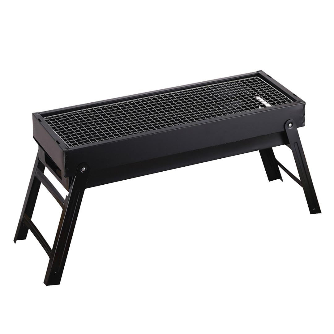 Soga 60cm Portable Folding Thick Box Type Charcoal Grill For Outdoor Bbq Camping