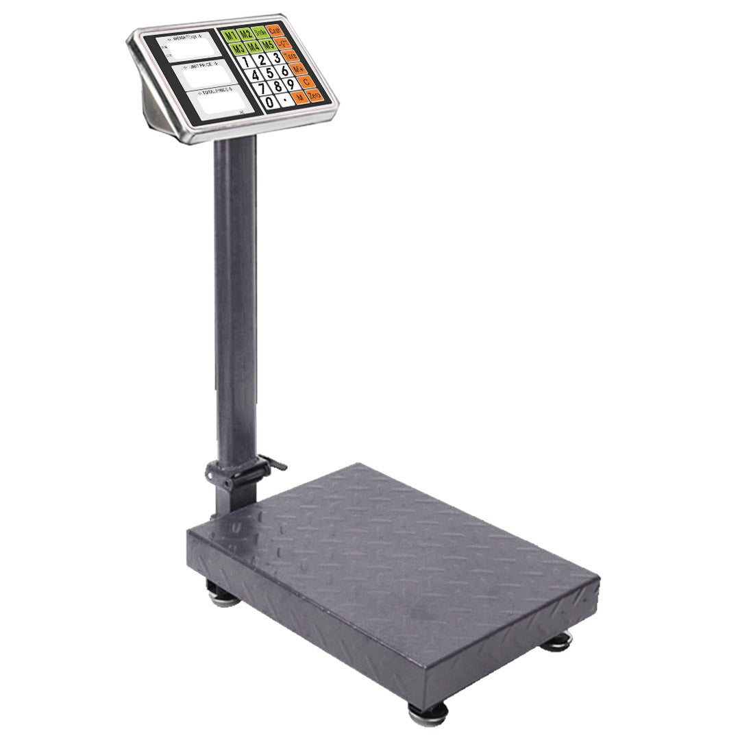 Soga 300kg Electronic Digital Platform Scale Computing Shop Postal Scale Black