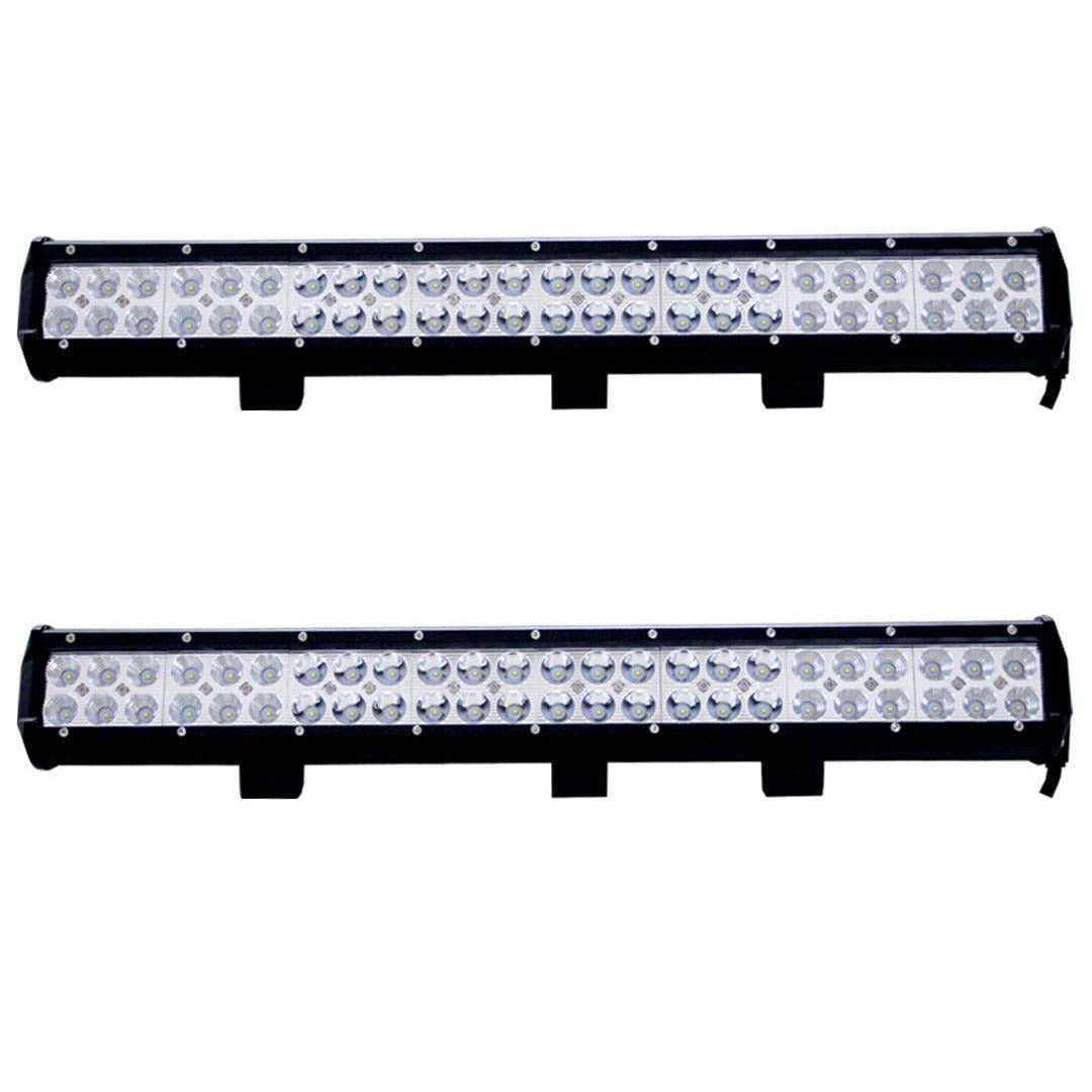 2 X 23inch 144 W Cree Led Light Bar Spot Flood Light 4x4 Offroad Work Ute Atv 12v 24v