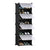 8 Tier Shoe Rack Organizer Sneaker Footwear Storage Stackable Stand Cabinet Portable Wardrobe with Cover