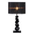 Soga 55cm Black Table Lamp With Dark Shade Led Desk Lamp