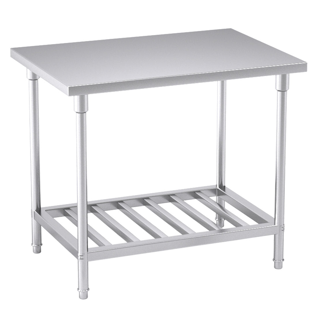 100*70*85cm Commercial Catering Kitchen Stainless Steel Prep Work Bench