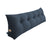 Soga 120cm Grey Triangular Wedge Bed Pillow Headboard Backrest Bedside Tatami Cushion Home Decor